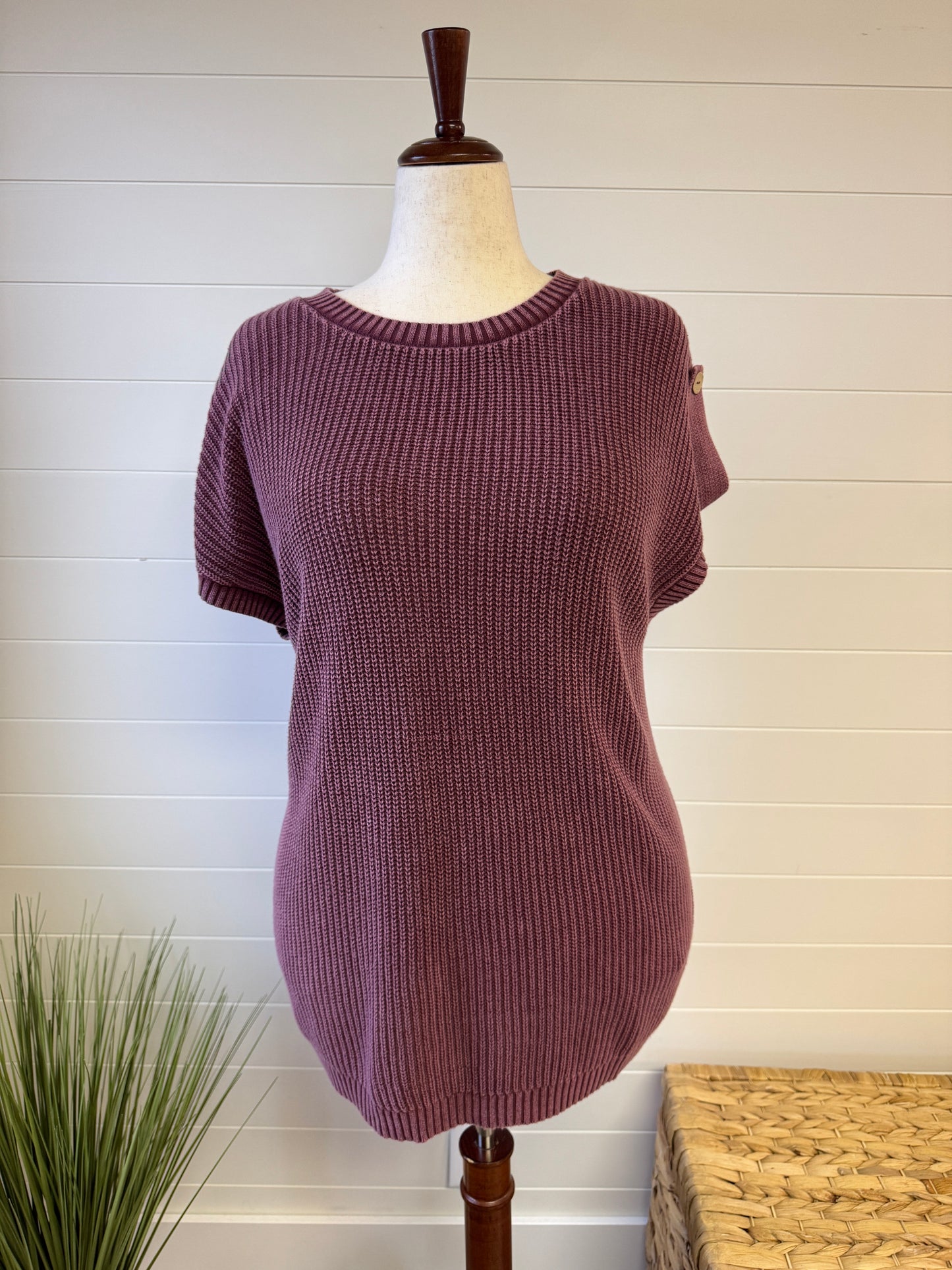The Ruby Ribbed Knit Top