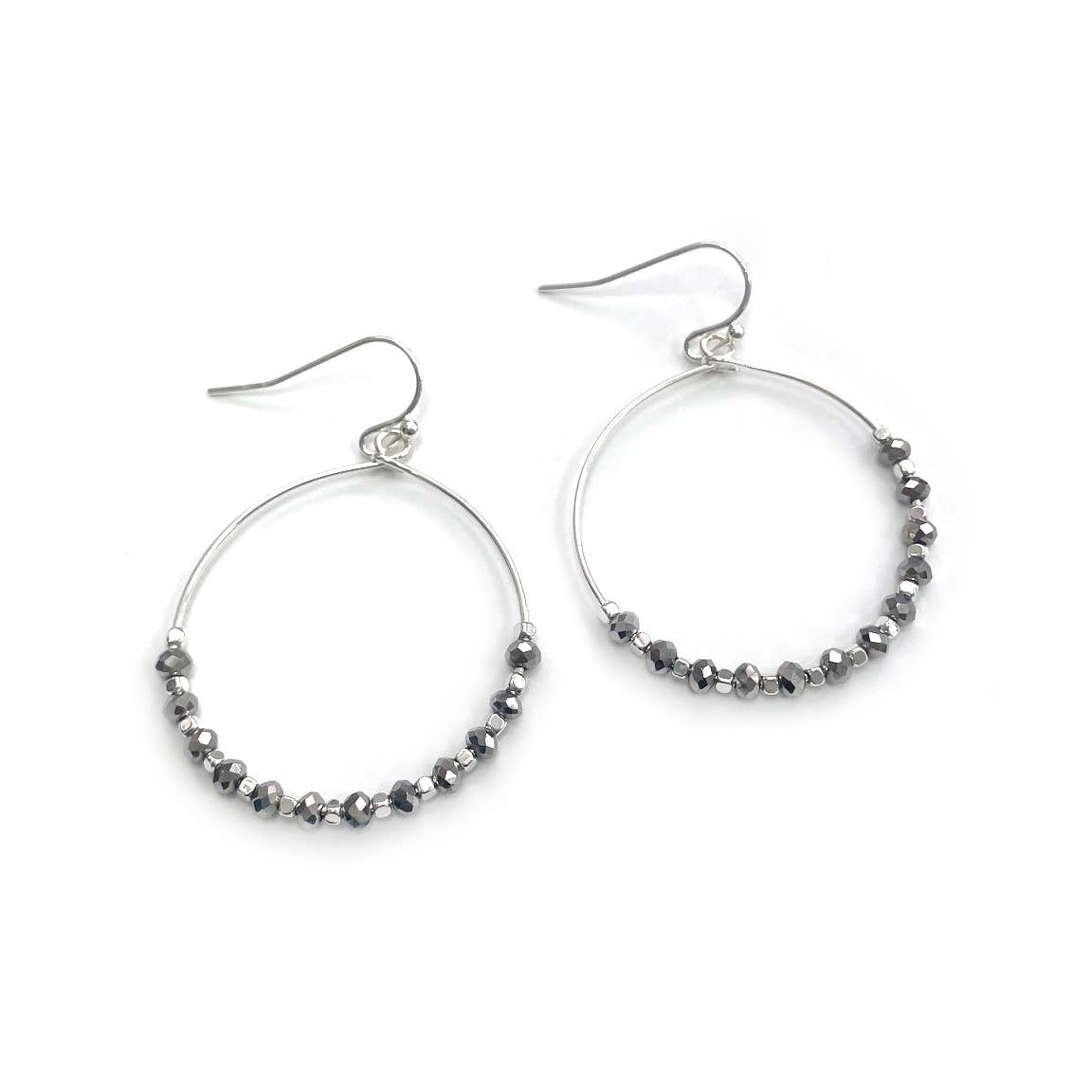 Sailor Silver Hematite Earring