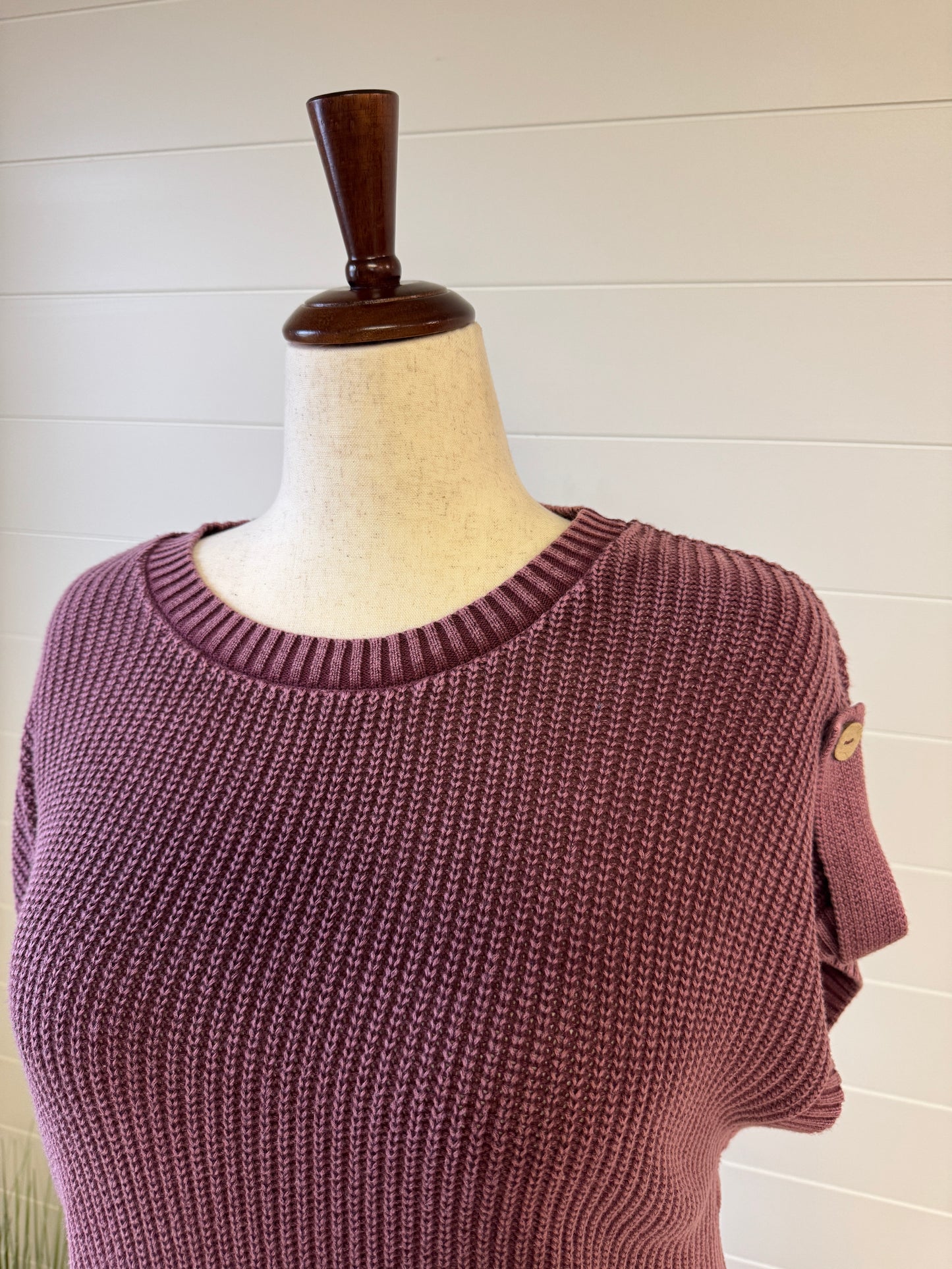 The Ruby Ribbed Knit Top